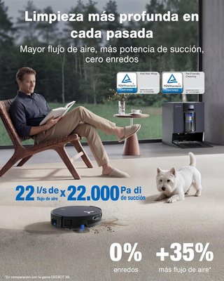NUEVO - ECOVACS X12 OMNICYCLONE Robot Aspirador