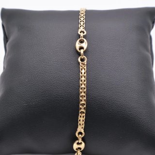 Pulsera Bismark Calabrote Oro 18k