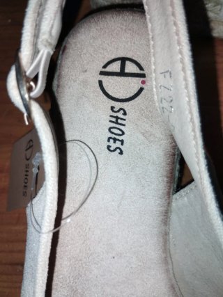 Sandalias EZ Shoes Beige Talla 37