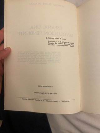 Libro “España una revolución pendiente”