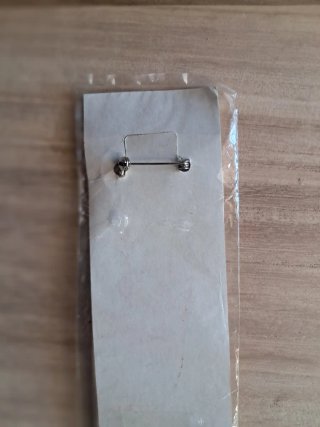 Medalla Japonesa 45mm Baño Plata