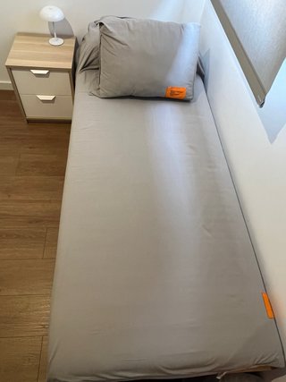 Cama apilable Ikea Madera (opción matrimonio) 2en1
