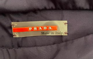 Giacca a vento Prada donna, double-face vintage