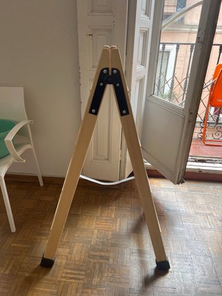 Escalera de madera 4 peldaños