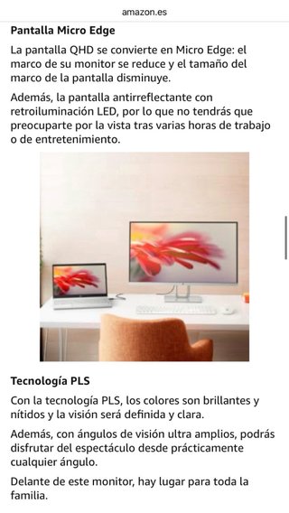 Monitor HP Pavilion 27q ultradelgado para PC