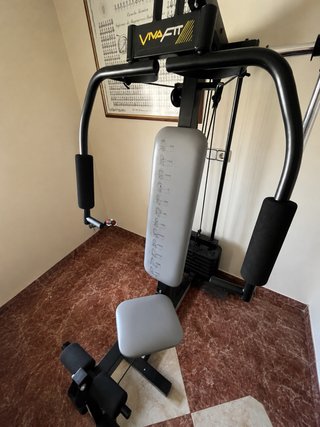 Gimnasio Multifunción Vivafit con Pesas