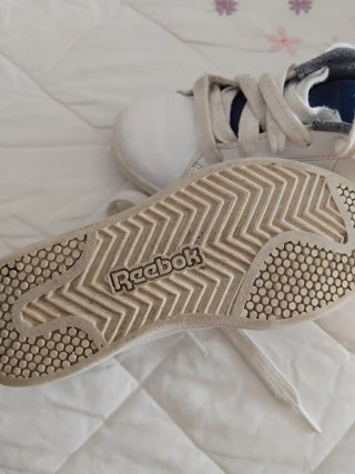 Bambas Reebok Talla 31.5 Blancas