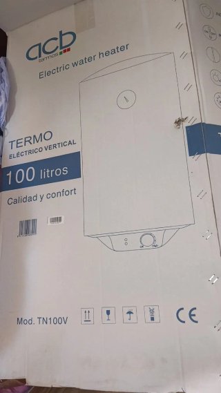 Calentador de agua nuevo