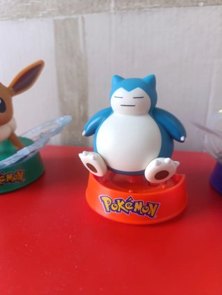3 Action Figure Pokemon Eevee Snorlax Meowth