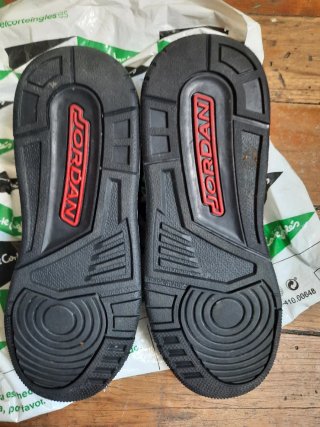 Jordan Zapatillas Negras y Grises original