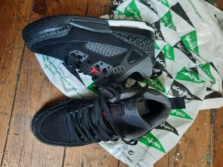 Jordan Zapatillas Negras y Grises original