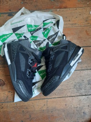 Jordan Zapatillas Negras y Grises original