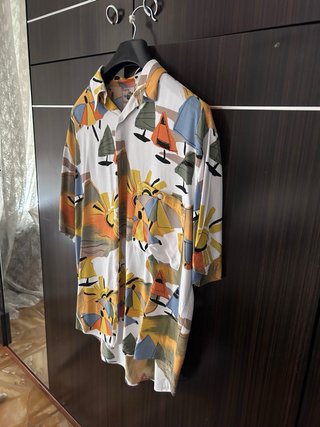 Camicia FARM & Fireside estiva fantasia