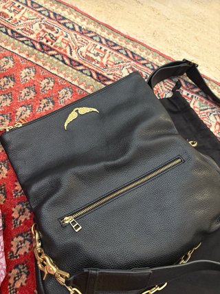 Bolso Zadig & Voltaire Negro Piel Dorado