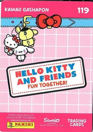 Carta 119 – Hello Kitty and Friends Fun Together!