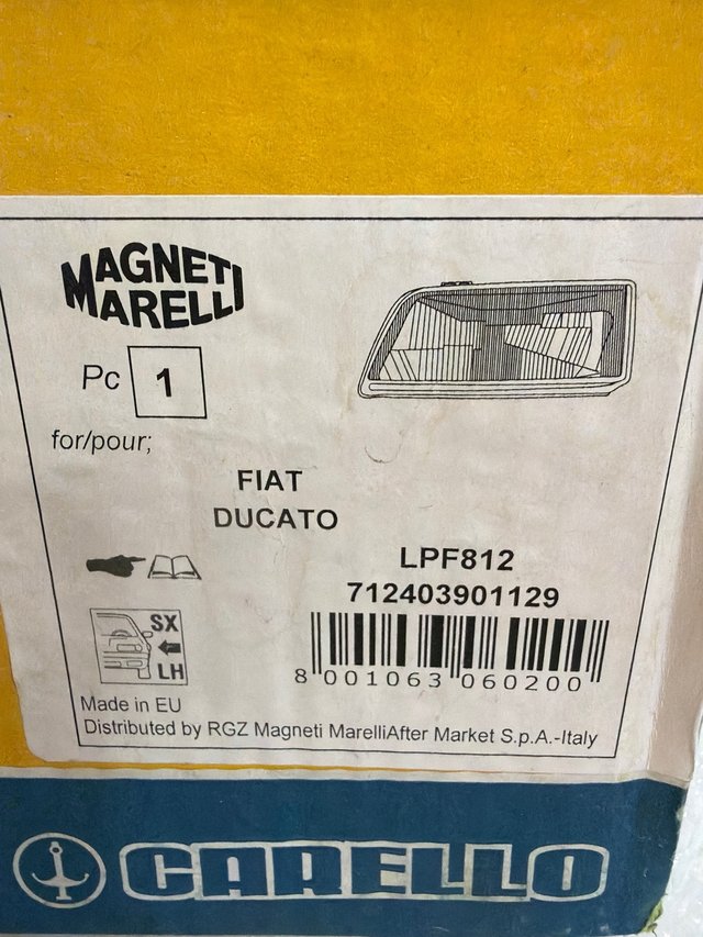 Faro Izquierdo Fiat Ducato Boxer Jumper