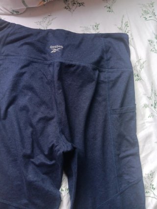 Mallas Reebok azules con bolsillos