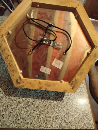 Lámpara de techo de cristal y metal
