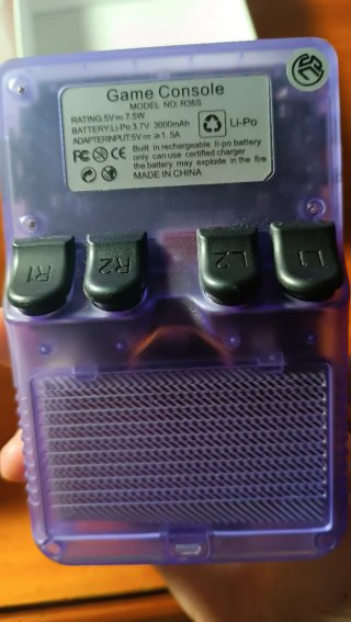 Consola Portátil R36S Morada