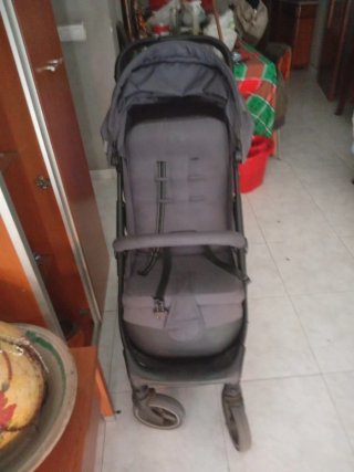 Silla de paseo gris