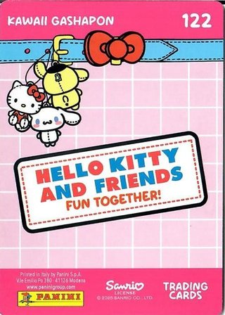 Carta 122 – Hello Kitty and Friends Fun Together!