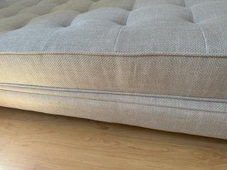 Diván Cama 190x76 Tela Beige