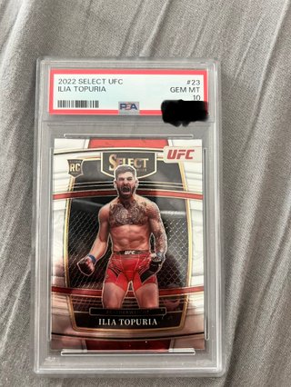 2022 Select UFC Ilia Topuria RC #23 GEM MT 10