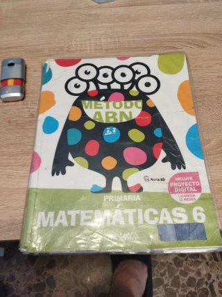 Matemáticas método ABN 6 primaria