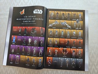 Catálogo Hot Toys Star Wars Celebration Japón 2025