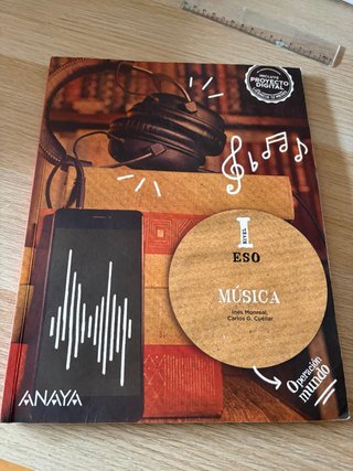 Libro Música 1º ESO Anaya