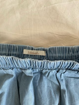 Falda vaquera azul Subdued