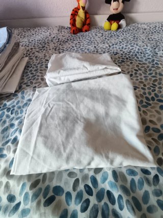 Sábanas minicuna bordadas oso y pajarito