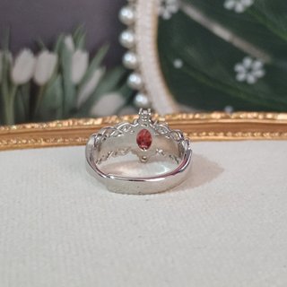 Anillo Granate Natural