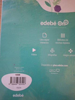 Libro 3° Primaria Naturaleza- Editorial Edebe