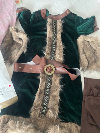 Disfraz Vikinga Talla S Kimokawaii
