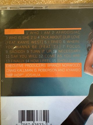 BRANDY - AFRODISIAC (CD Álbum)