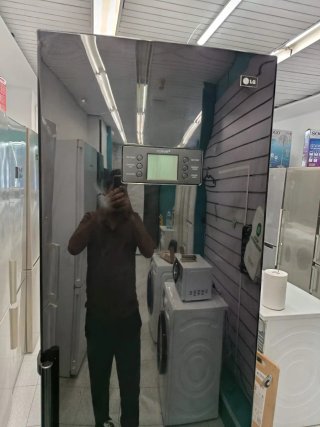 Nevera LG negra Combi Nofrost