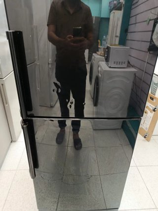 Nevera LG negra Combi Nofrost