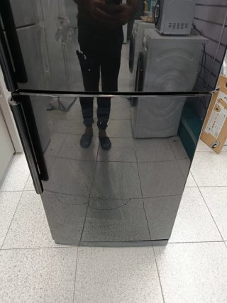 Nevera LG negra Combi Nofrost