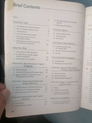 Principles of Corporate Finance