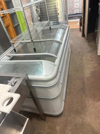 Congelador horizontal cristal