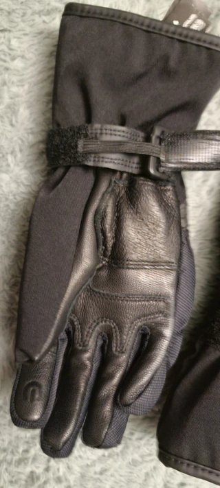 Guantes Racer Sierra Niños Negro