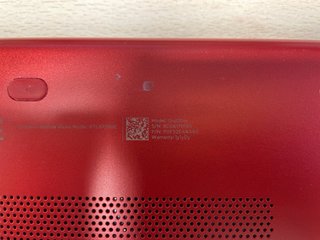 HP Pavilion Portátil Negro y Rojo