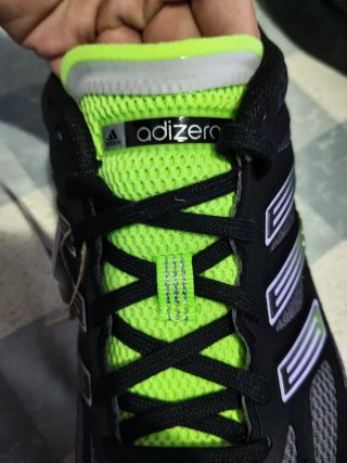 Adidas Adizero Aruku Zapatillas Negras y Verdes
