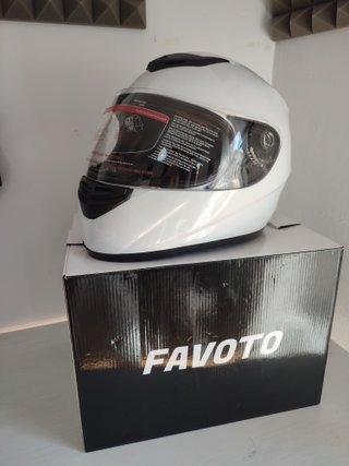 Casco Integral para Moto ECE 22.06 (Blanca Nieves,