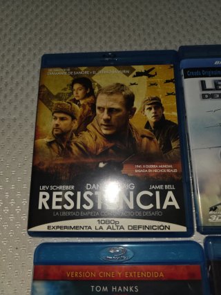 Lote 4 Película Blu-ray