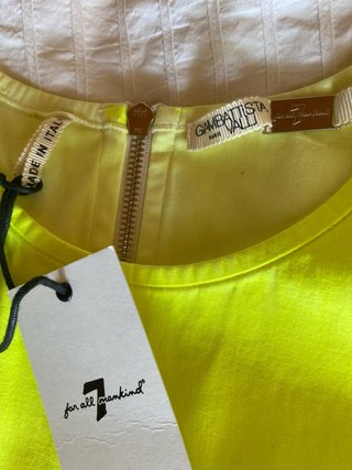 Top/Blusa Amarillo Degradado