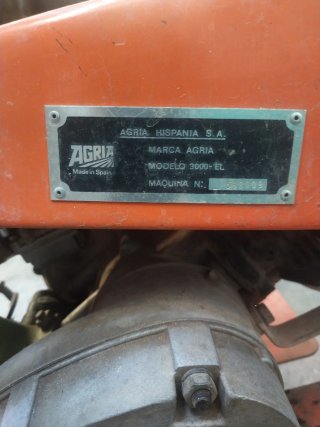 Motocultor Agria 3000