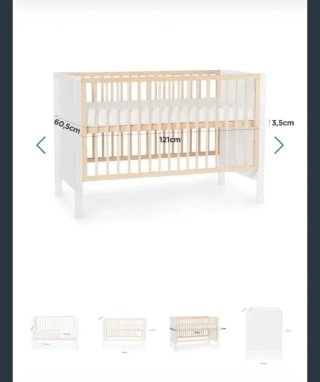 Cuna Kinderkraft 120x60