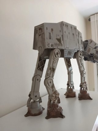 AT-AT Star Wars Hasbro + 2 Figuras